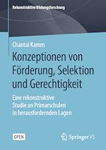 Download this eBook Konzeptionen von Förderung, Selektion und Gerechtigkeit