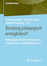 Télécharger le livre :  Beratung pädagogisch ermöglichen?!