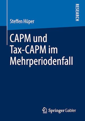 Téléchargez le livre :  CAPM und Tax-CAPM im Mehrperiodenfall