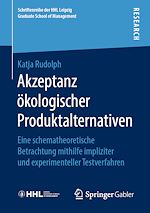 Télécharger le livre :  Akzeptanz ökologischer Produktalternativen
