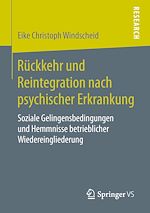 Télécharger le livre :  Rückkehr und Reintegration nach psychischer Erkrankung