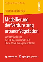 Télécharger le livre :  Modellierung der Verdunstung urbaner Vegetation