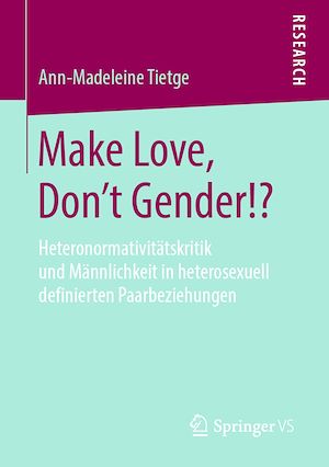 Téléchargez le livre :  Make Love, Don't Gender!?