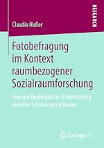 Télécharger le livre :  Fotobefragung im Kontext raumbezogener Sozialraumforschung