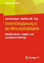Download this eBook Unterrichtsplanung in der Wirtschaftsdidaktik