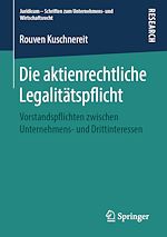 Télécharger le livre :  Die aktienrechtliche Legalitätspflicht