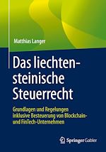 Télécharger le livre :  Das liechtensteinische Steuerrecht