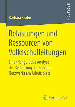 Téléchargez le livre :  Belastungen und Ressourcen von Volksschulleitungen
