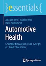 Télécharger le livre :  Automotive Health