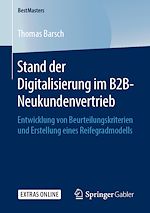 Télécharger le livre :  Stand der Digitalisierung im B2B-Neukundenvertrieb