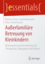 Télécharger le livre :  Außerfamiliäre Betreuung von Kleinkindern