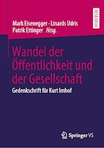 Télécharger le livre :  Wandel der Öffentlichkeit und der Gesellschaft