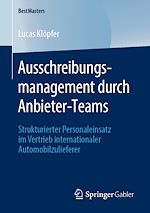Télécharger le livre :  Ausschreibungsmanagement durch Anbieter-Teams