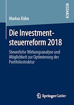 Télécharger le livre :  Die Investmentsteuerreform 2018