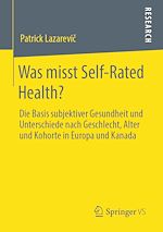 Télécharger le livre :  Was misst Self-Rated Health?