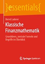 Download this eBook Klassische Finanzmathematik