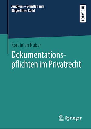 Téléchargez le livre :  Dokumentationspflichten im Privatrecht
