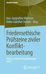 Télécharger le livre :  Friedensethische Prüfsteine ziviler Konfliktbearbeitung