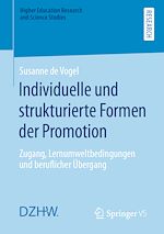 Télécharger le livre :  Individuelle und strukturierte Formen der Promotion