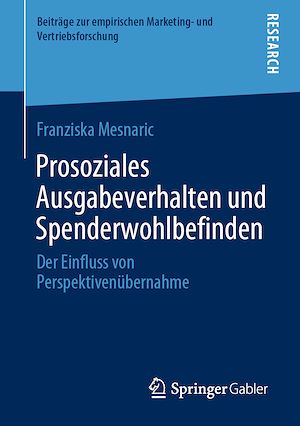 Download the eBook: Prosoziales Ausgabeverhalten und Spenderwohlbefinden