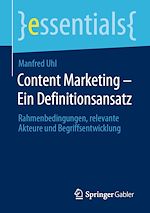 Télécharger le livre :  Content Marketing – Ein Definitionsansatz