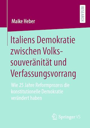 Téléchargez le livre :  Italiens Demokratie zwischen Volkssouveränität und Verfassungsvorrang
