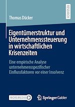Download this eBook Eigentümerstruktur und Unternehmenssteuerung in wirtschaftlichen Krisenzeiten