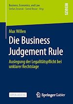Télécharger le livre :  Die Business Judgement Rule