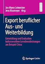 Télécharger le livre :  Export beruflicher Aus- und Weiterbildung