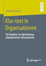 Download this eBook Klar-text in Organisationen