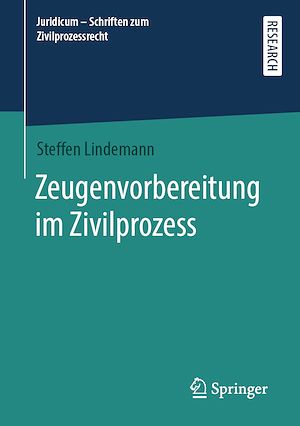 Téléchargez le livre :  Zeugenvorbereitung im Zivilprozess