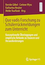 Download this eBook Quo vadis Forschung zu Schülerrückmeldungen zum Unterricht