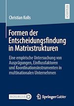 Download this eBook Formen der Entscheidungsfindung in Matrixstrukturen