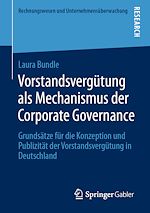 Télécharger le livre :  Vorstandsvergütung als Mechanismus der Corporate Governance
