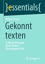 Télécharger le livre :  Gekonnt texten