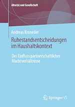Télécharger le livre :  Ruhestandsentscheidungen im Haushaltskontext
