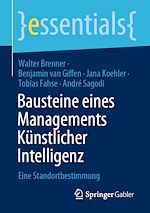 Télécharger le livre :  Bausteine eines Managements Künstlicher Intelligenz