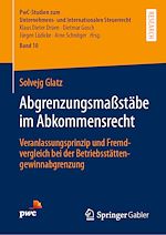 Télécharger le livre :  Abgrenzungsmaßstäbe im Abkommensrecht