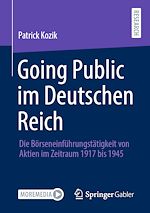 Download this eBook Going Public im Deutschen Reich