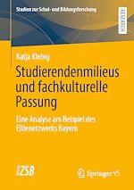 Télécharger le livre :  Studierendenmilieus und fachkulturelle Passung