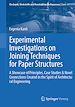 Télécharger le livre :  Experimental Investigations on Joining Techniques for Paper Structures