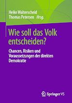 Télécharger le livre :  Wie soll das Volk entscheiden?