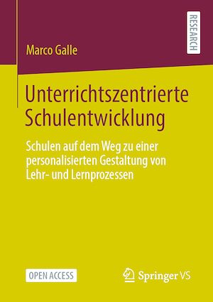 Téléchargez le livre :  Unterrichtszentrierte Schulentwicklung