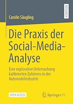 Télécharger le livre :  Die Praxis der Social-Media-Analyse