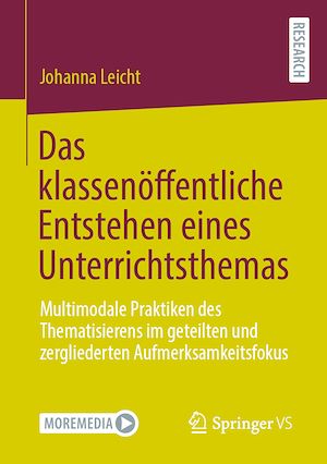 Download the eBook: Das klassenöffentliche Entstehen eines Unterrichtsthemas