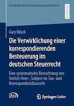Télécharger le livre :  Die Verwirklichung einer korrespondierenden Besteuerung im deutschen Steuerrecht