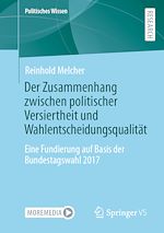Télécharger le livre :  Der Zusammenhang zwischen politischer Versiertheit und Wahlentscheidungsqualität