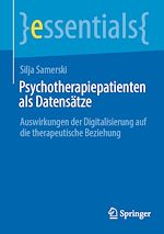 Télécharger le livre :  Psychotherapiepatienten als Datensätze