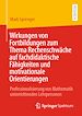 Télécharger le livre :  Wirkungen von Fortbildungen zum Thema Rechenschwäche auf fachdidaktische Fähigkeiten und motivationale Orientierungen