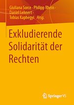 Télécharger le livre :  Exkludierende Solidarität der Rechten